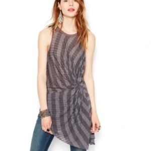 We the free/Free People Topsy Turvy Tunic Tank Asymmetrical Top